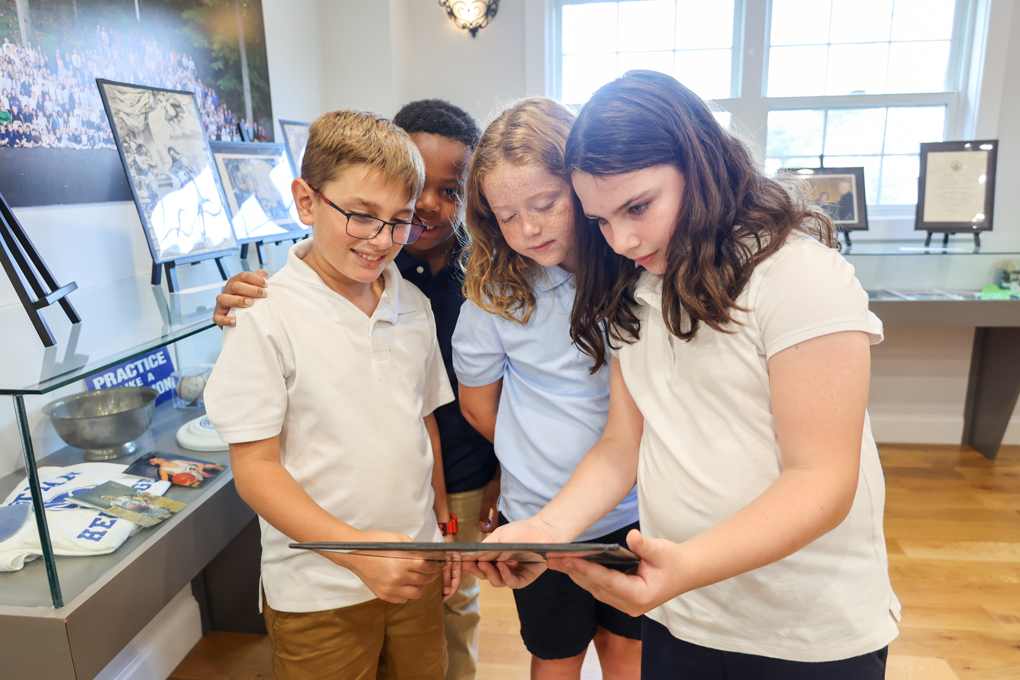 "Mom, I held a Picasso today!"